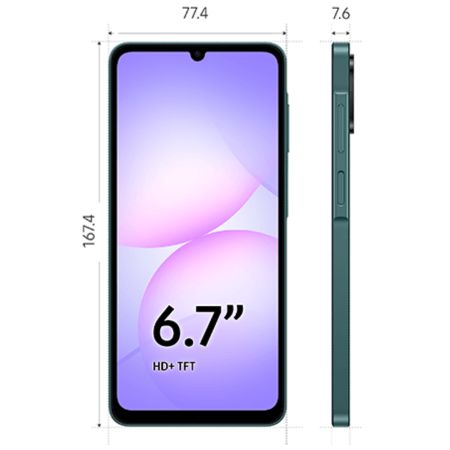 CELULAR SAMSUNG A07 4GB RAM  / 64GB